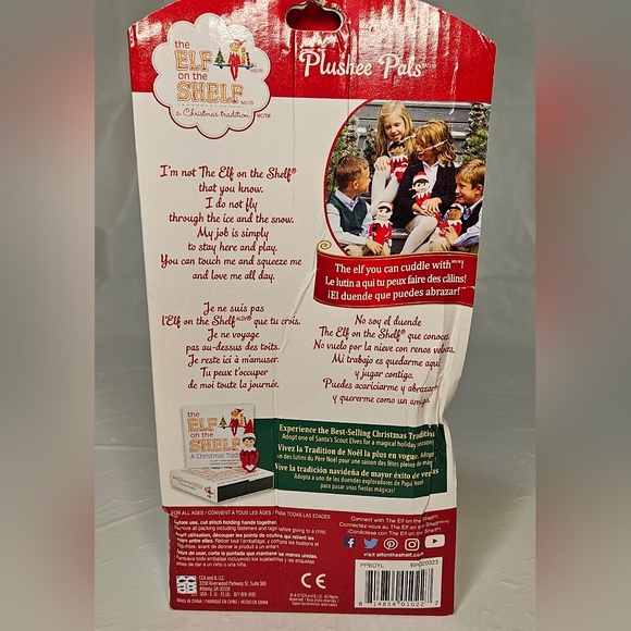 NWT Elf On The Shelf Plushee Pals Boy - Picture 4 of 4